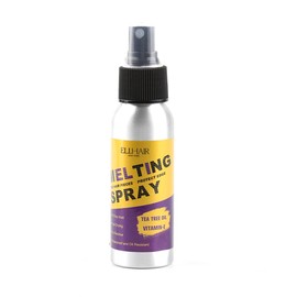 ELIHAIR Melting Spray and Holding Spray Glue-Less Hair Adhesive Spray for Closure Lace Wigs All-Day Hold, Daily Wig Application 80ml