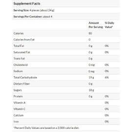 Crystallized Ginger Chips - 2pk - 7oz each