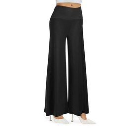 Arolina Palazzo Pants for Women Dressy Casual Wide Leg Pants for Women Stretchy Flowy High Waist Lounge Pants Trousers