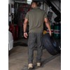 Men's Cargo Pants Casual Military Tactical Rip Stop Work Cotton