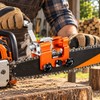 10 pcs Portable Chainsaw Chain Sharpening Jig – Hand-Crank Manual