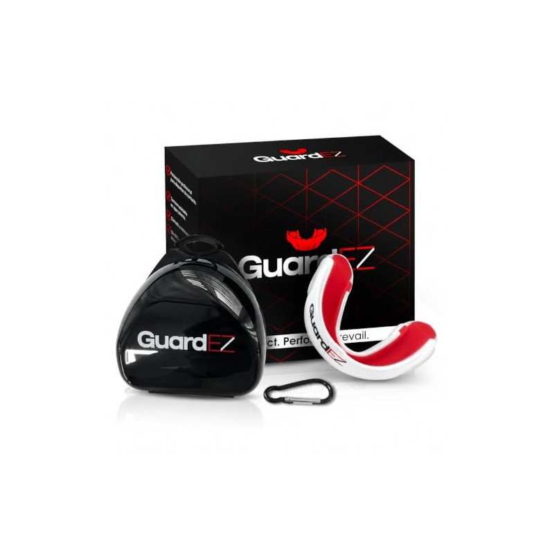 Gen?rico Mouth Guard Blanco Bucal Protector Deportes