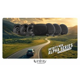 Infinity Alpha 650C 6.5 inch Two-Way Component Car Speaker Peak Power 315Watts