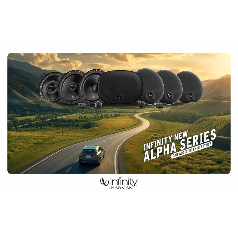 Infinity Alpha 650C 6.5 inch Two-Way Component Car Speaker Peak