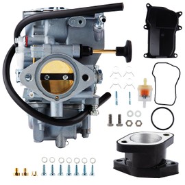 YFM350 Carburetor for Yamaha Warrior 350 1987-2004 Big Bear 350 1987-1998 YFM350 Carb with Intake Manifold