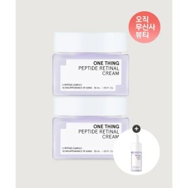 ONETHING 2PACK Peptide Retinal Cream 55ml x 2 + Serum 10ml 4173235 / ONETHING 2PACK 펩타이드 레티날 크림 55ml 2개 + 세럼 10ml 4173235