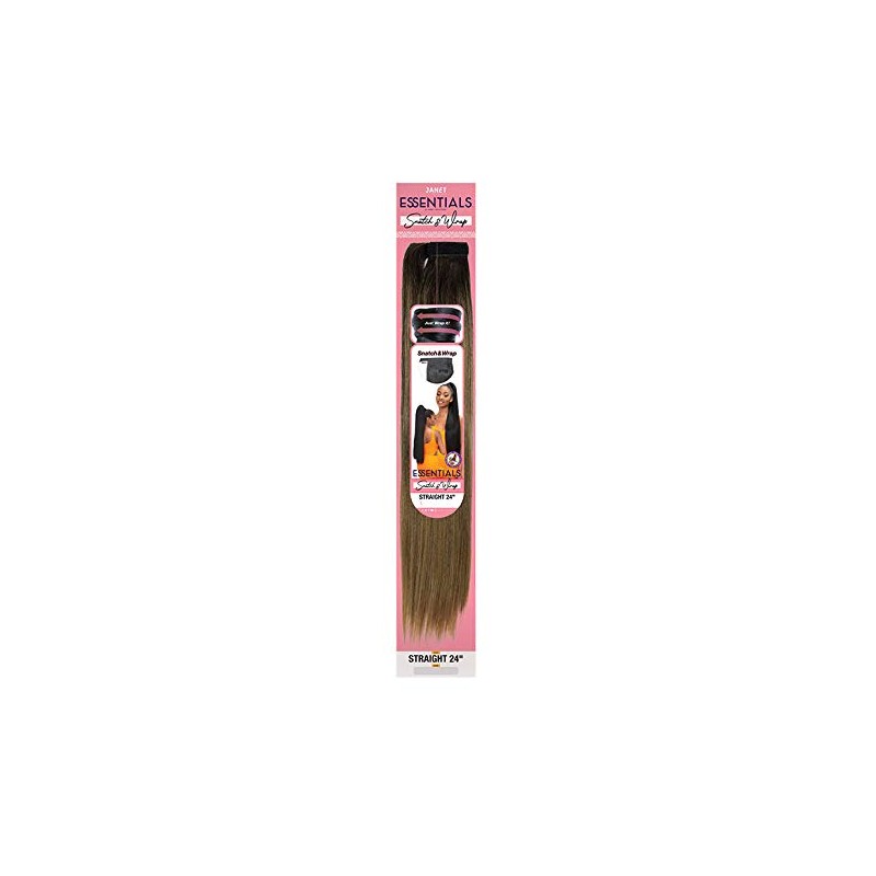 Janet Collection Essentials Snatch & Wrap STRAIGHT Ponytail 24 (2)