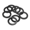 PATIKIL M30 Rubber Flat Washer, 8 Pack 30mm ID 39mm
