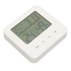Indoor Temperature Humidity Monitor Smile Display High Accuracy Reading Digital