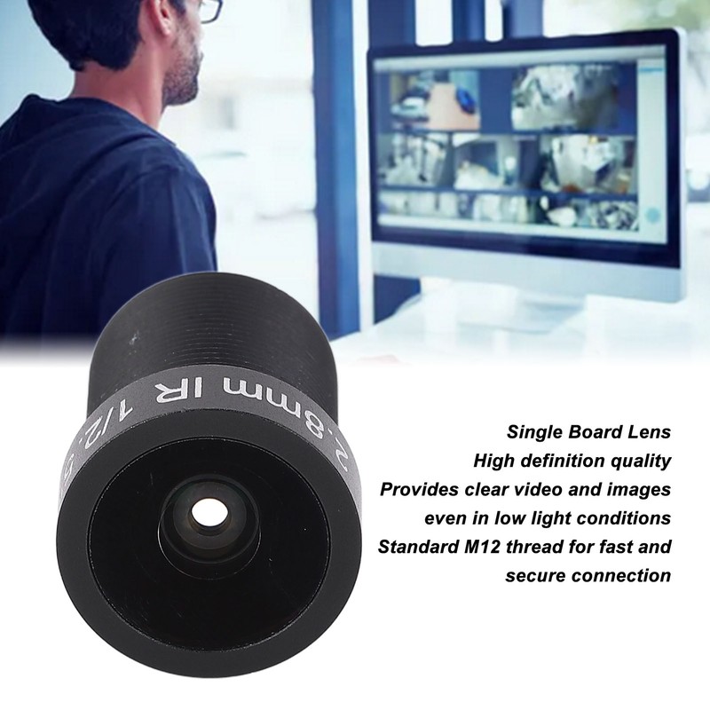 Single Board Lens 5MP High Definition 2.8mm Focal Length M12