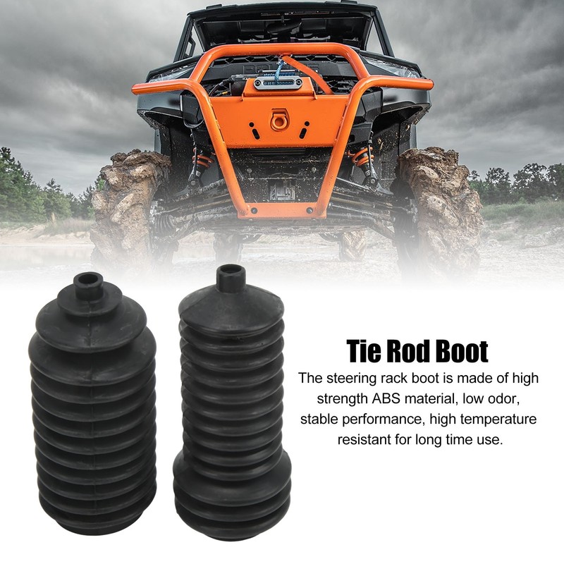 2pcs Steering Rack Boot 5412013 Replacement for Polaris Ranger 400