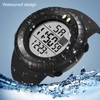 Men Digital Sports Watch Digital Waterproof Night Light Alarm Clock