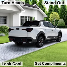 BOGAR TECH DESIGNS Rear Taillight Tail Light Tint Kit PPF Fits Hyundai Santa Cruz 2022-2025, Dark Smoke