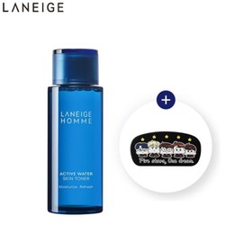 LANEIGE Homme Active Water Skin Toner with T1 Opener Magnet Set 2items