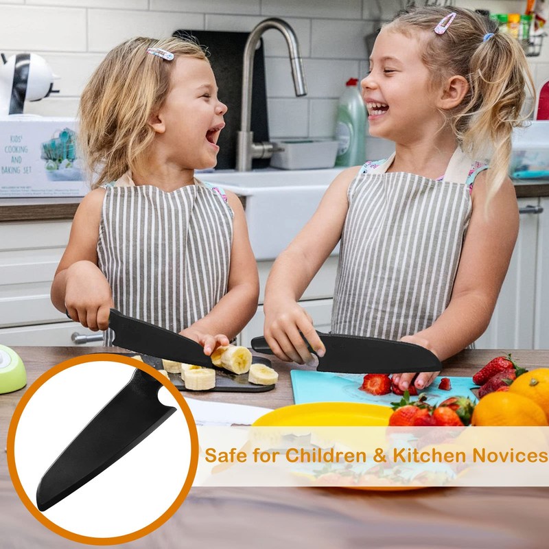 ReneeChef Professional Nylon Knife for Nonstick Pans, Kitchen Knife Safe