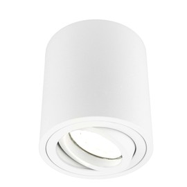 Ledvion - LED surface-mounted spotlights, round, dimmable, 5 W, 4000 K, white, ceiling light