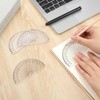 100 Pack Plastic Protractors Bulk Math Protractors Set 180 Degrees