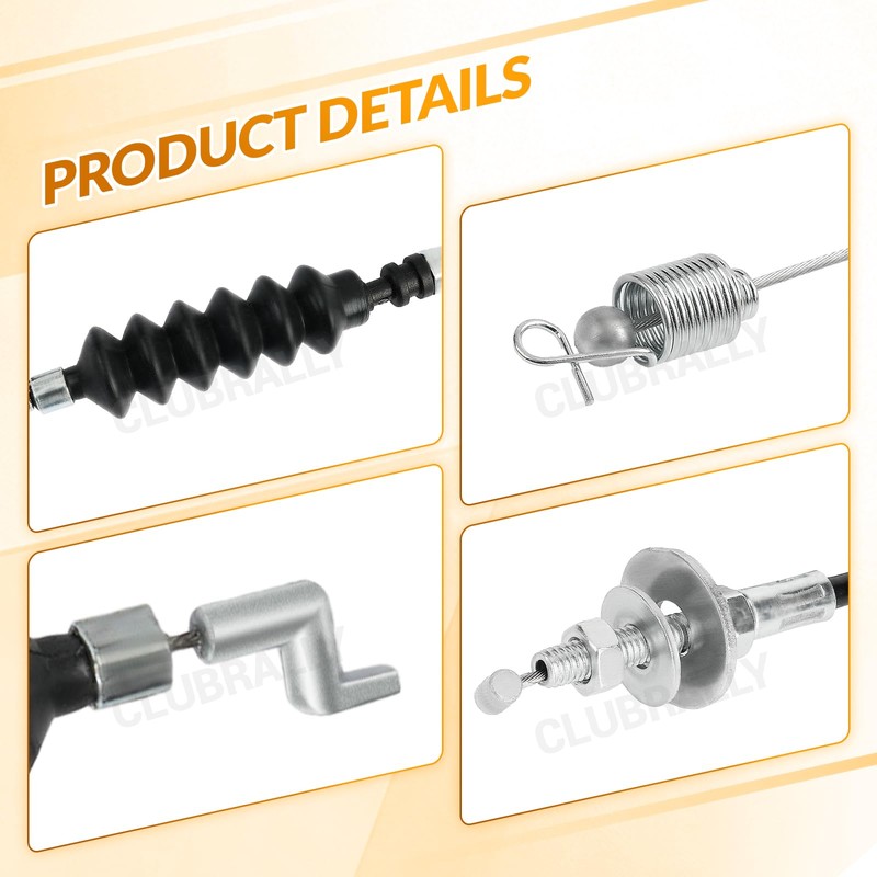 CLUBRALLY Club Car DS Golf Cart Governor & Accelerator Cable