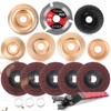 Pomsare 13PCS Wood Carving Disc Set for 4 1/2 Angle
