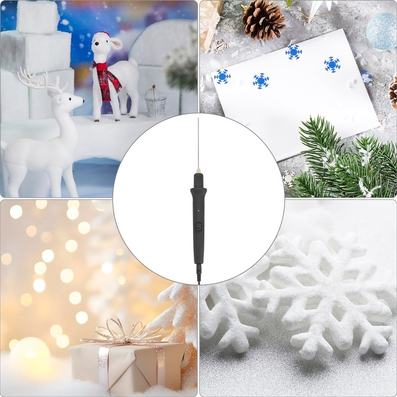 QWORK® 3 in 1 Electric Foam Cutter Styrofoam Cutter 100-240V/18W