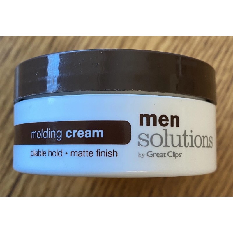 Great Clips Men Solutions Hair Molding Cream Pliable Hold Matte