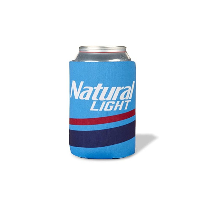 Natural Light Vintage Logo Design Can Cooler