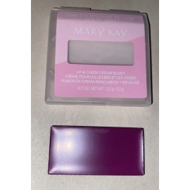 Mary Kay FRESH Lip and Cheek Cream Blush LUXE LILAC .11 oz FULL SIZE NIB 203691