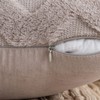 MIULEE Cushion Cover Wool Faux Fur Throw Pillow Case Wavy