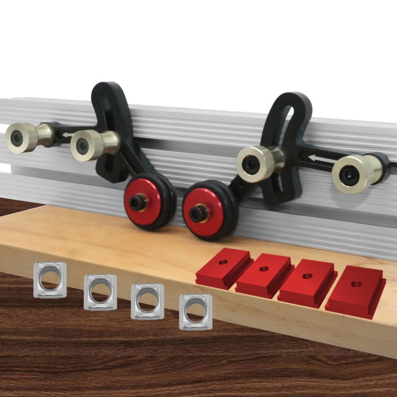 Unidirectional Feeder Woodworking Multifunctional Bearing Roller Pressing Feeder Aluminum Alloy