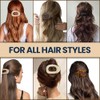 6PCS Flat Hair Claw Clips - Duckbill Hair Clips for