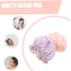 TOVINANNA Pcs Reusable Shower Caps for Women Hair Drying Hats