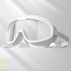 Anti-Fog Swim Goggles and Cap Set for Adults – Wide-View