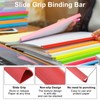 PATIKIL 20Pcs Binding Bars, 25mm Binding Bars Slide Grip 220