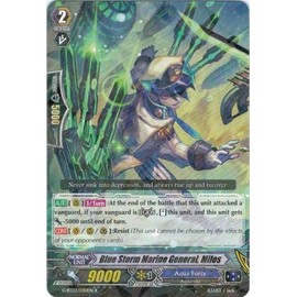 Cardfight!! Vanguard TCG - Blue Storm Marine General, Milos (G-BT02/030EN) - G Booster Set 2: Soaring Ascent of Gale & Blossom