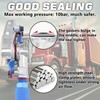 GREPSPUD 2 Pair Glad Hands Kit with 12pcs Rubber Seals,