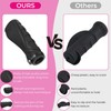 XLIUAX 2 Pcs Rollator Walker Hand Grip, Crutch Hand Grips