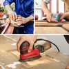 VFINE 30pcs 140mm 40 Grit Alumina Coarse Mouse Sander Sandpaper