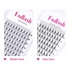 Volume Eyelashes, 10D, 0.07 mm, C curl, 10 mm, Individual