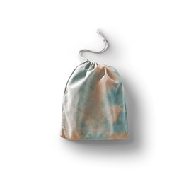 Le Jardin du Lin Printed Cotton Bags with Drawstring, Shopping Bag, Fabric Bag, Fabric Bag, Vegetable Bag, Reusable, Environmentally Friendly, Multipurpose, Foldable, Size: 12 x 15 cm