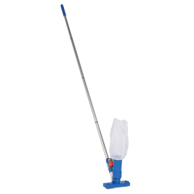 Portable Pool Vacuum Jet with 4 Section Poles Underwater Cleaner