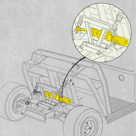 10L0L Golf Cart Steering Gear Box Assembly Gear Rack for Club Car DS