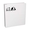 Furivy 1Puppy Dog Laptop Sticker Decal Notebook Car (Black)