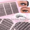 Godvenus 고드베누스 속눈썹 클러스터 키트 위스피 천연 DIY 연장 10-16mm