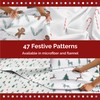 Christmas Sheets King - Cozy Nordic Reindeer & Holly -