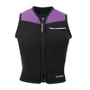 Lemorecn Wetsuit Top for Men Women,3mm Sleeveless Front Zip Neoprene