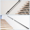 Muzata HT10 HL10 Flat Handrail Accessories 2pack Stainless Steel Adjustable