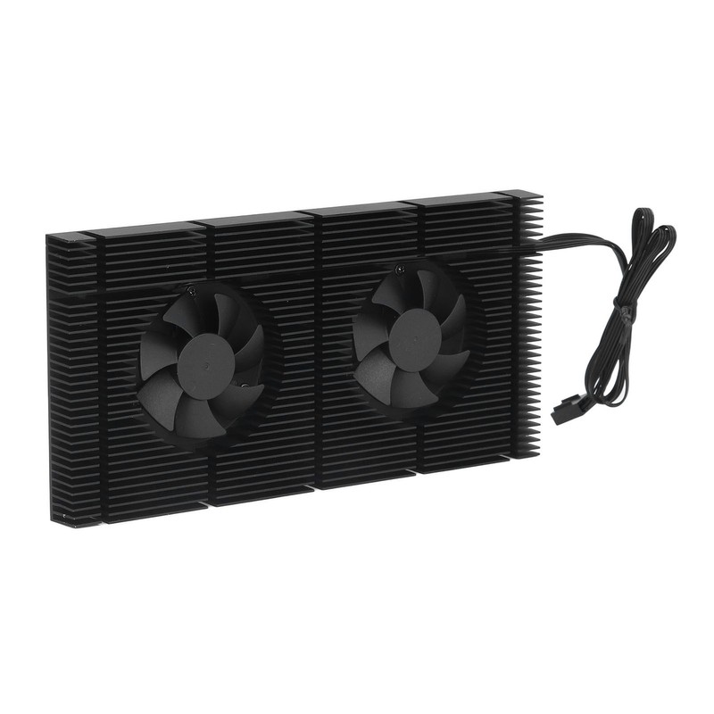 GK6 Dual PWM Fan VRAM Heatsink Adjustable Speed Backplane Memory