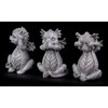 Cute Dragon Figures Set of 3 – See Nothing Evil