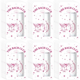 Loopeer Paquete de 35 bálsamos labiales de despedida de soltera a granel, regalos de despedida de soltera, juego de lápices labiales hidratantes, regalos de despedida de soltera, compromiso, último