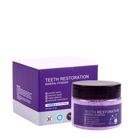 Katomi Oyikey Zahn Reparatur Pulver – Zahnpulver zur Zahnpflege & Zahnaufhellung, Violett, Natürlich & Umweltfreundlich, Geschenk für Erwachsene zu Weihnachten & Geburtstag, 50g